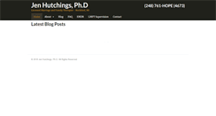 Desktop Screenshot of jenhutchings.com
